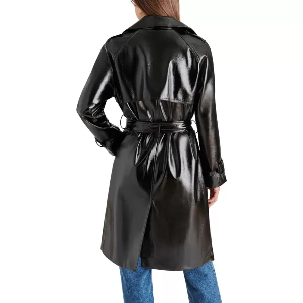 imageSteve Madden Womens Ilia Trench CoatBlack