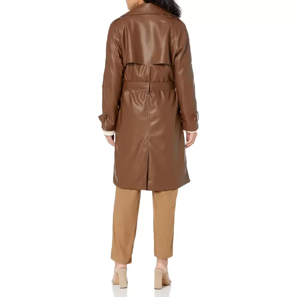 imageSteve Madden Womens Ilia Trench CoatDark Brown