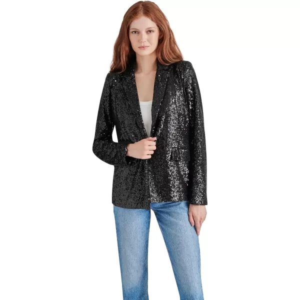 imageSteve Madden Womens Payton BlazerBlack Sequin