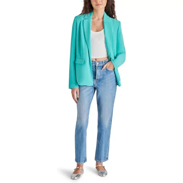 imageSteve Madden Womens Payton BlazerPastel Turq