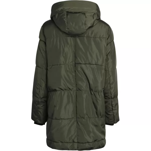 imageSteve Madden Womens Puffer Parka JacketOlive