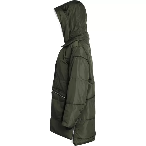imageSteve Madden Womens Puffer Parka JacketOlive