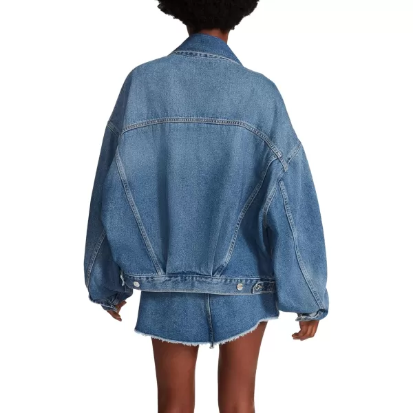 imageSteve Madden Womens Sienna Denim JacketAcid Wash