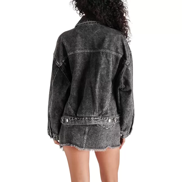 imageSteve Madden Womens Sienna Denim JacketBlack