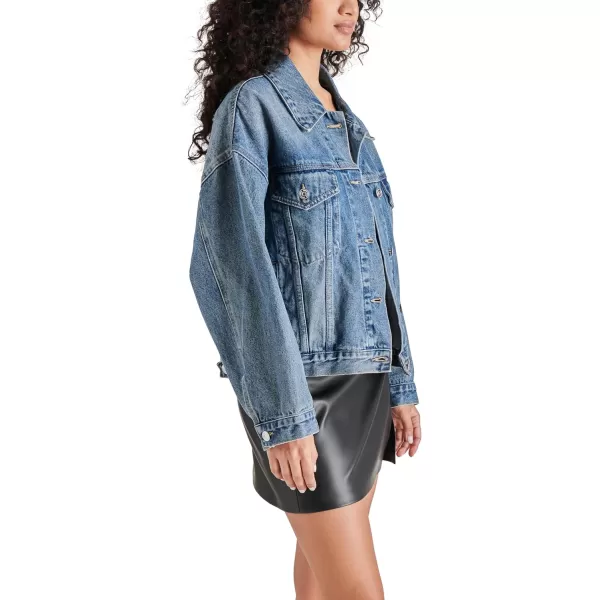 imageSteve Madden Womens Sienna Denim JacketBlue Denim