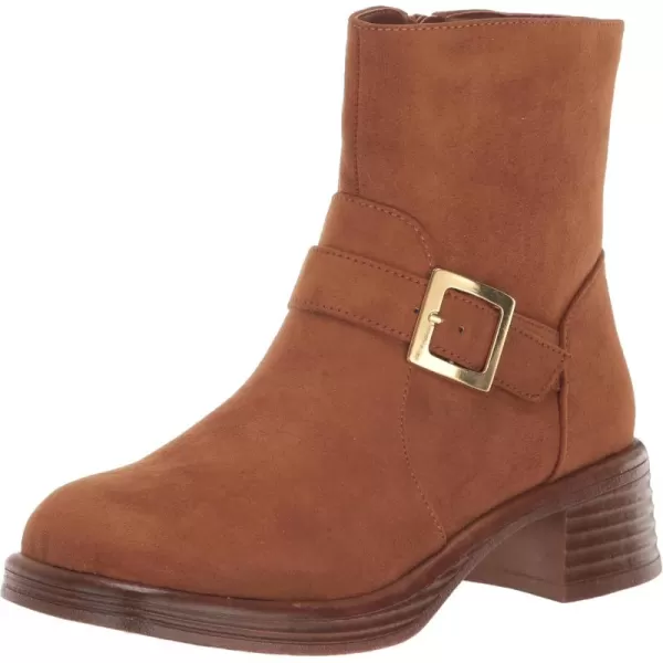 imageFling Fashion BootCognac Microfiber