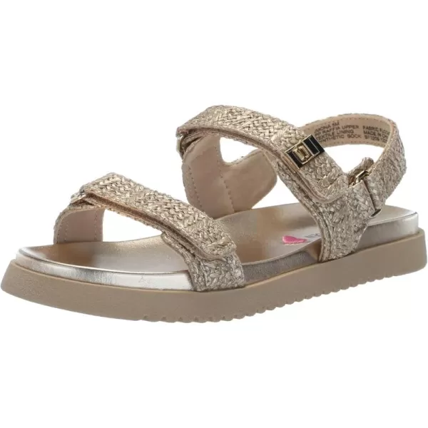 imageMona Flat SandalGold Raffia