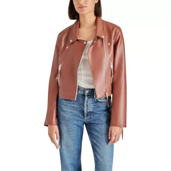 imageSteve Madden Apparel Womens VINKA Jacket Cognac