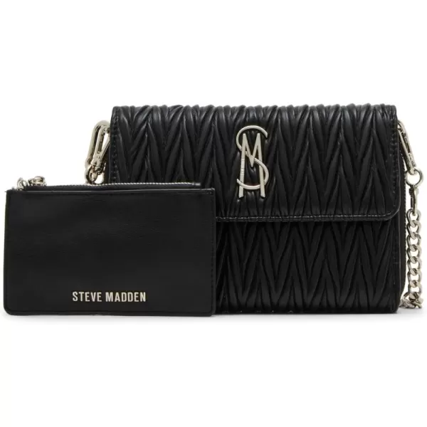 imageSteve Madden Carina Wallet CrossbodyMatelasse Black