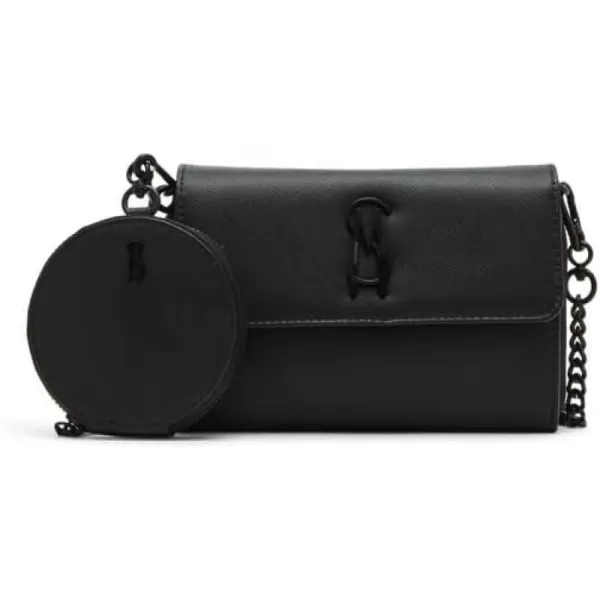 imageSteve Madden Carina Wallet CrossbodySaffiano Black