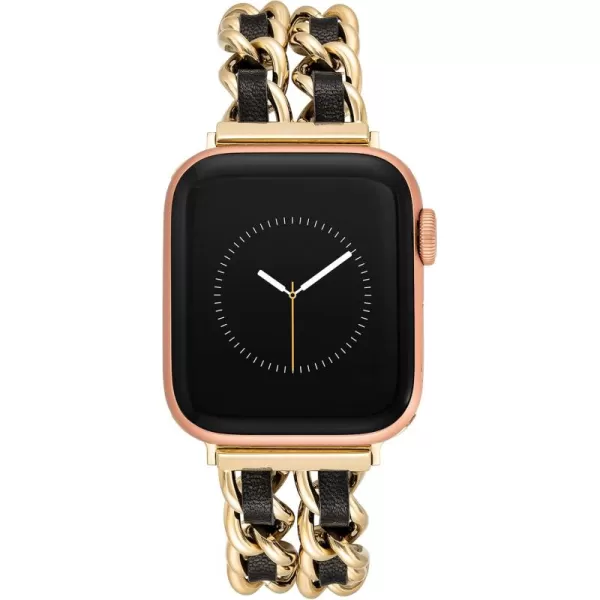 imageSteve Madden Fashion Chain Bracelet for Apple WatchGoldBlack