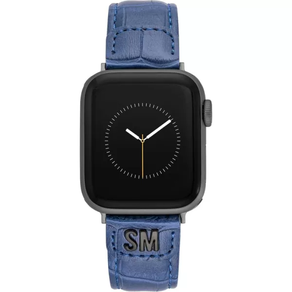 imageSteve Madden Fashion CrocoGrain Band for Apple WatchBlue