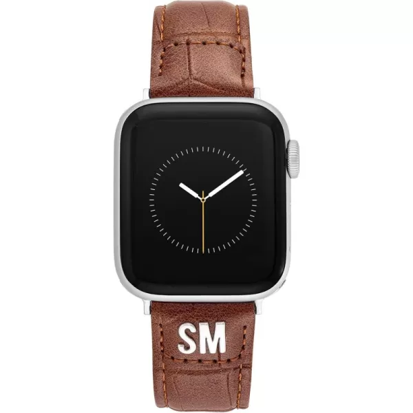 imageSteve Madden Fashion CrocoGrain Band for Apple WatchHoney Brown