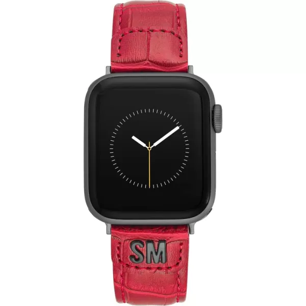 imageSteve Madden Fashion CrocoGrain Band for Apple WatchRed