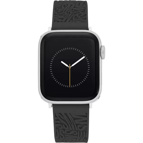 imageSteve Madden Fashion Silicone Band for Apple WatchBlack