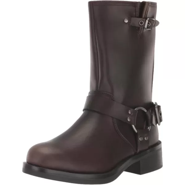 imageSteve Madden Girls Beckky Motorcycle BootBrown