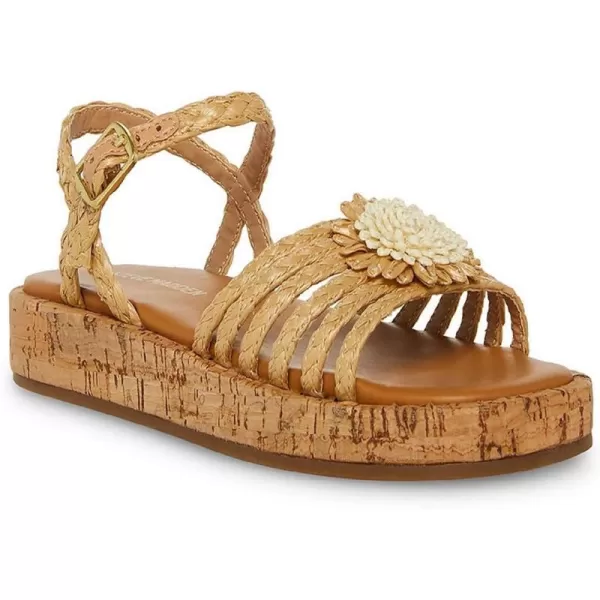 imageSteve Madden Girls Grady SandalRaffia