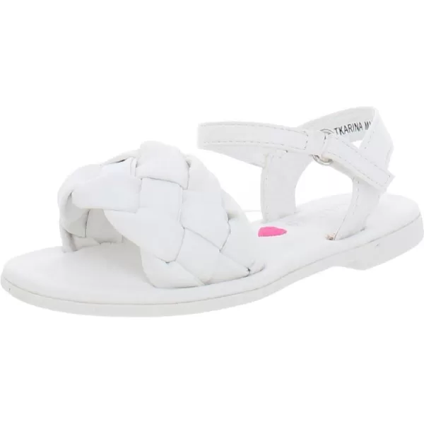 imageSteve Madden Girls Shoes unisexchild Karina SandalWhite