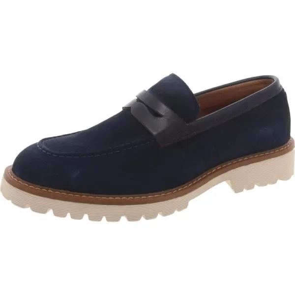 imageSteve Madden Mens Bentin Penny LoaferNavy Suede