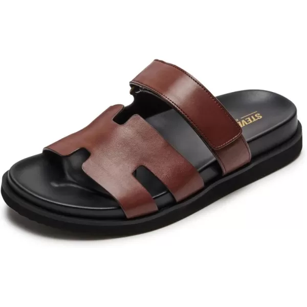 imageSteve Madden Mens Maiven SandalBrown Leather