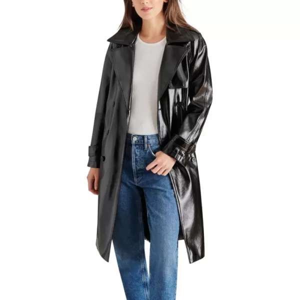 imageSteve Madden Womens Ilia Trench CoatBlack