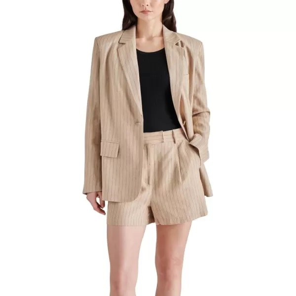 imageSteve Madden Womens Imaan BlazerWood Thrush