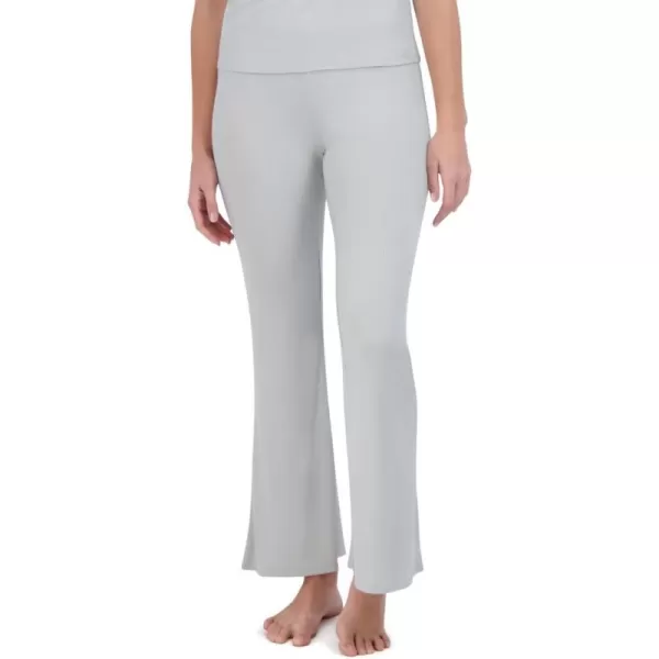imageSteve Madden Womens Ribbed FlareLeg Sleep PantsPuritan Grey