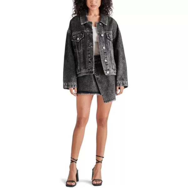 imageSteve Madden Womens Sienna Denim JacketBlack