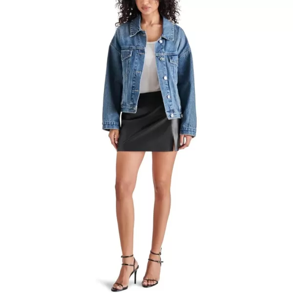imageSteve Madden Womens Sienna Denim JacketBlue Denim