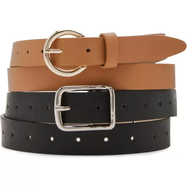 imageSteve Madden womens Haniel BeltCamelBlack