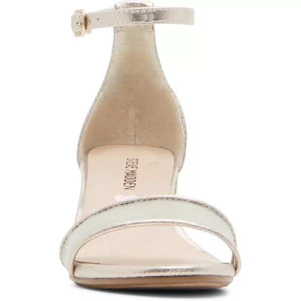 imageSteve Madden Girls Carrson Heeled SandalGold Mesh