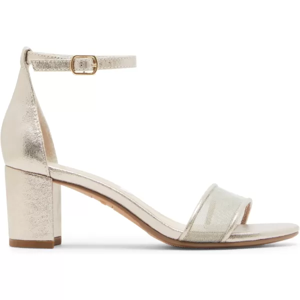 imageSteve Madden Girls Carrson Heeled SandalGold Mesh