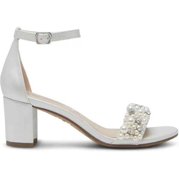 imageSteve Madden Girls Carrson Heeled SandalPearl