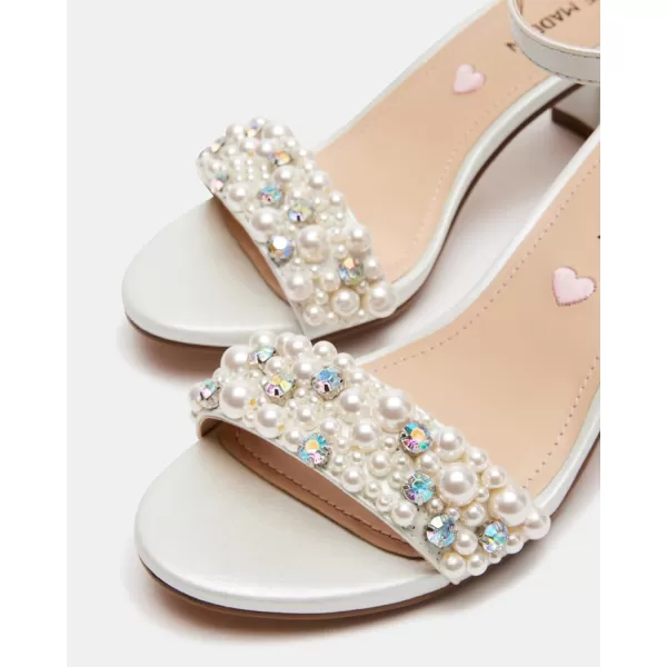 imageSteve Madden Girls Carrson Heeled SandalPearl