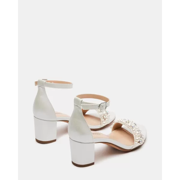 imageSteve Madden Girls Carrson Heeled SandalPearl