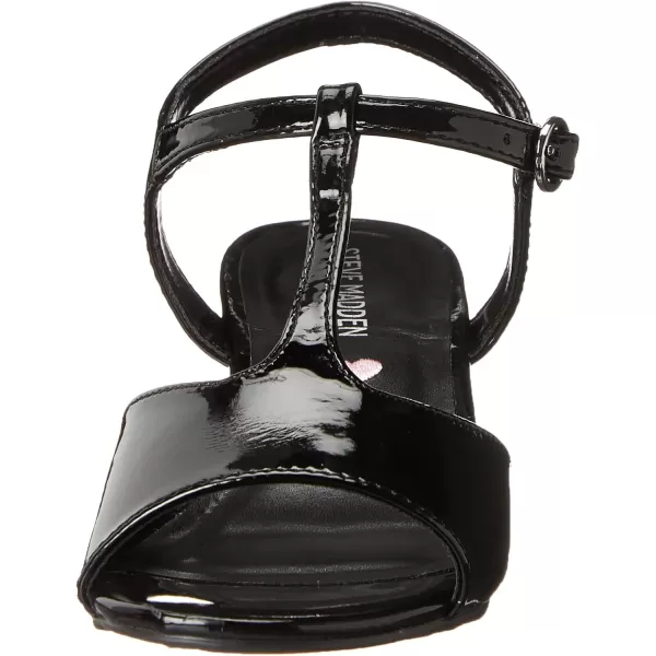 imageSteve Madden Girls Chacha Heeled SandalBlack Patent