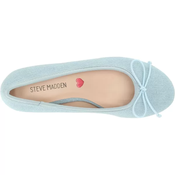 imageSteve Madden Girls Cherish Ballet FlatDenim