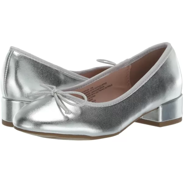imageSteve Madden Girls Cherish Ballet FlatSilver