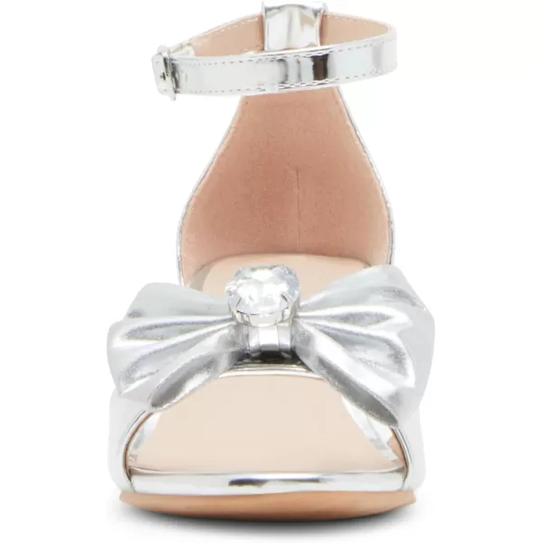 imageSteve Madden Girls Clair Heeled SandalSilver