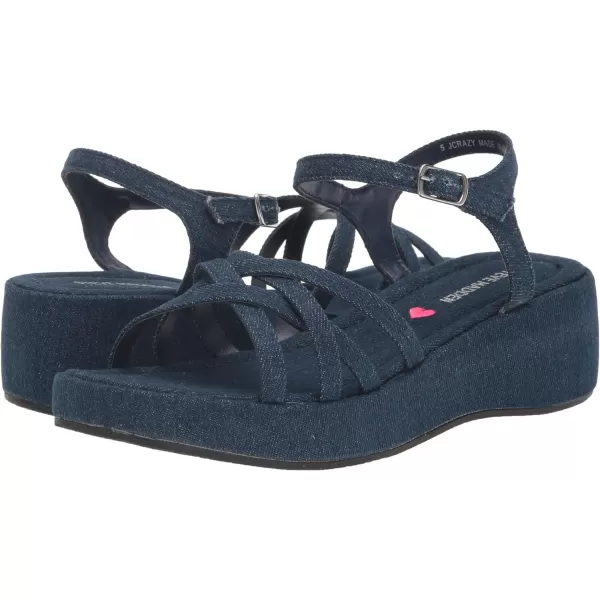 imageSteve Madden Girls Crazy Wedge SandalDenim
