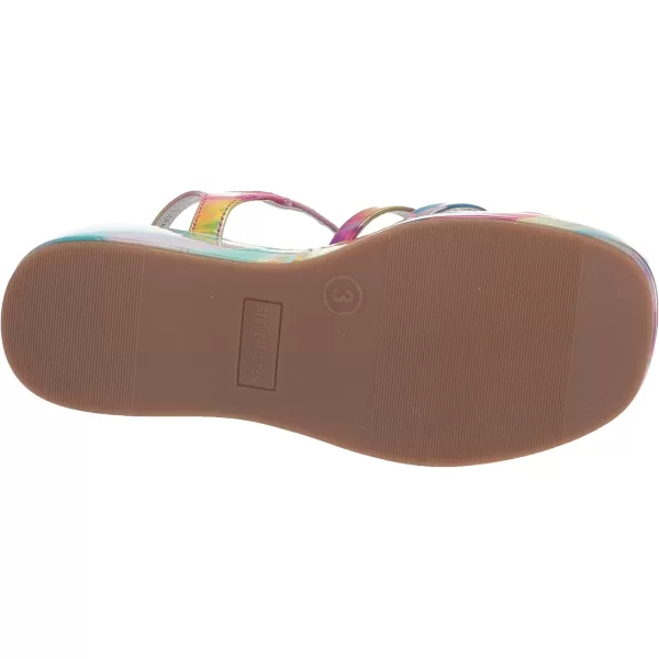 imageSteve Madden Girls Crazy Wedge SandalRainbow