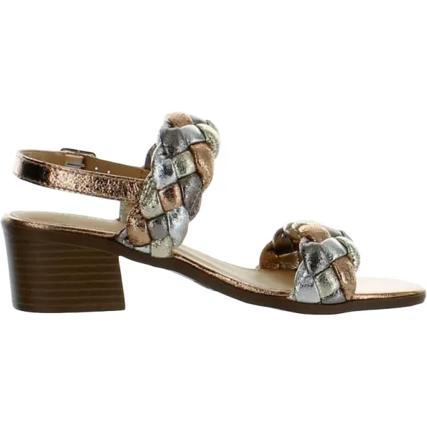 imageSteve Madden Girls Kenleyy Heeled SandalMetallic Multi