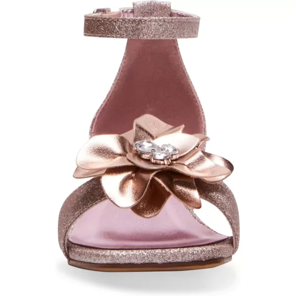 imageSteve Madden Girls Lessa Heeled SandalRose Gold
