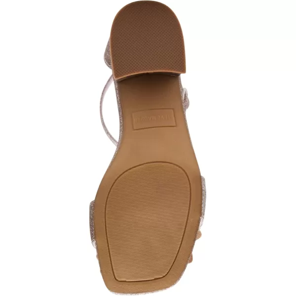 imageSteve Madden Girls Lessa Heeled SandalRose Gold