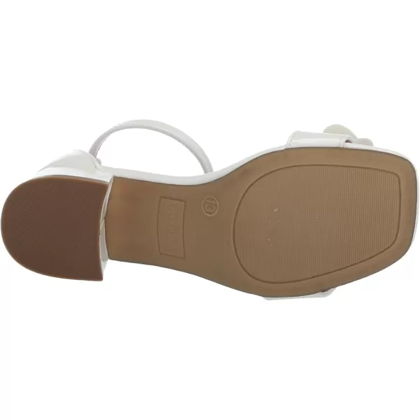 imageSteve Madden Girls Lessa Heeled SandalWhite
