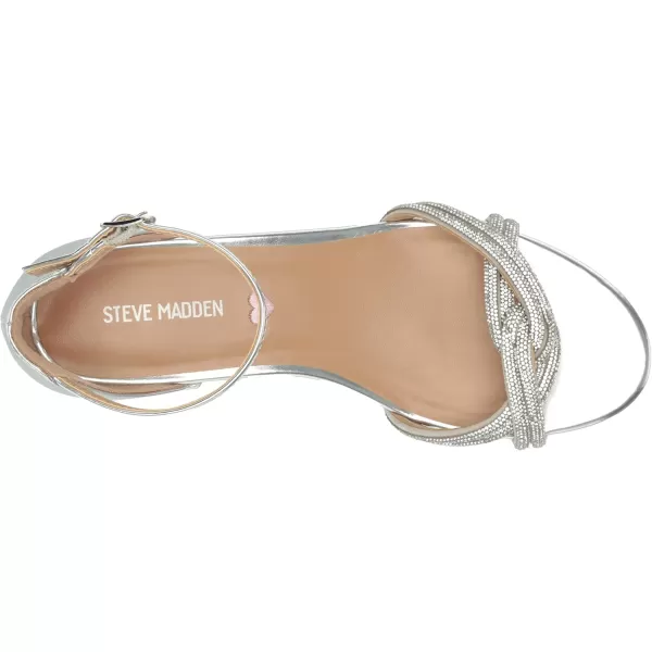 imageSteve Madden Girls Londynn Heeled SandalSilver