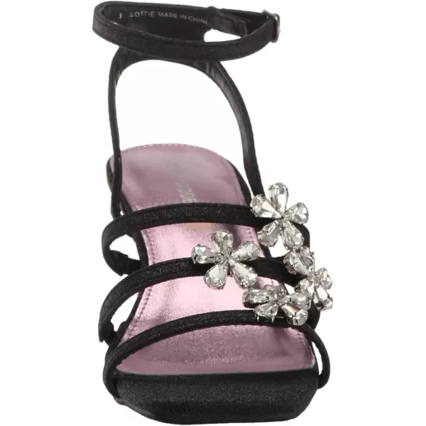 imageSteve Madden Girls Lottie Heeled SandalBlack