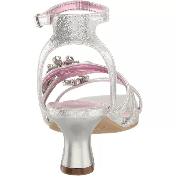 imageSteve Madden Girls Lottie Heeled SandalSilver
