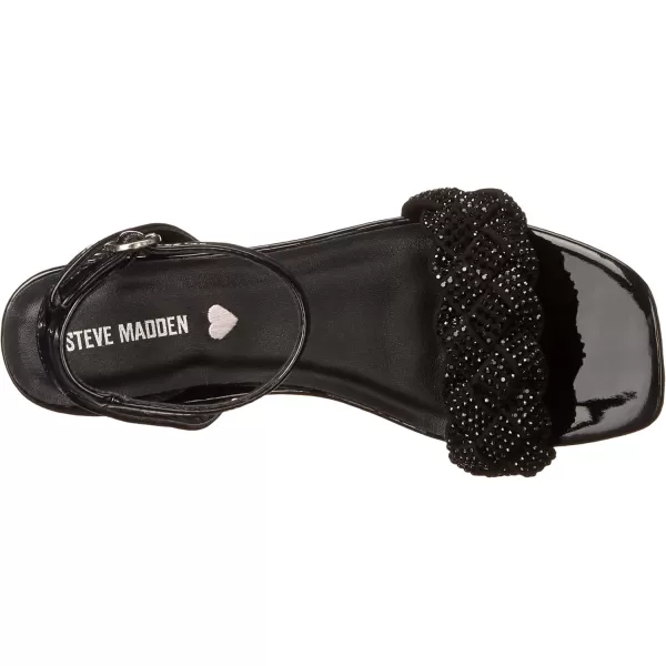 imageSteve Madden Girls Oppal Heeled SandalBlack
