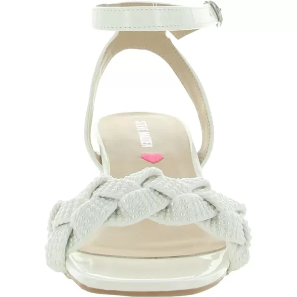 imageSteve Madden Girls Oppal Heeled SandalWhite
